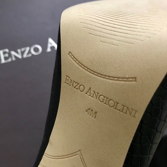 NIB Enzo Angiolini Nyambi zip heel 4M - Picture 10 of 12